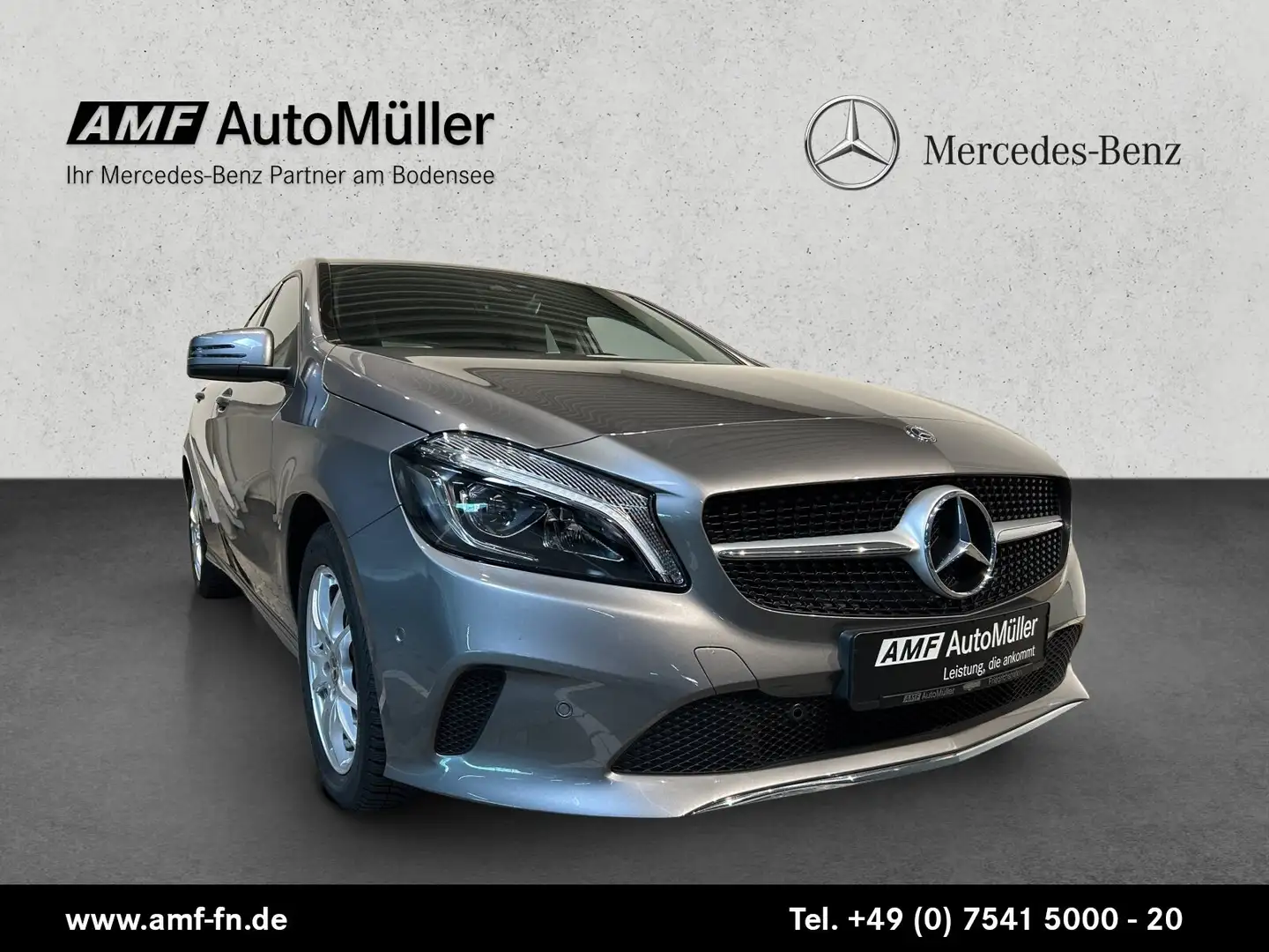 Mercedes-Benz A 200 A 200d URBAN AUTOMATIK+LED+KAM+NAVI+SHZ Grau - 1