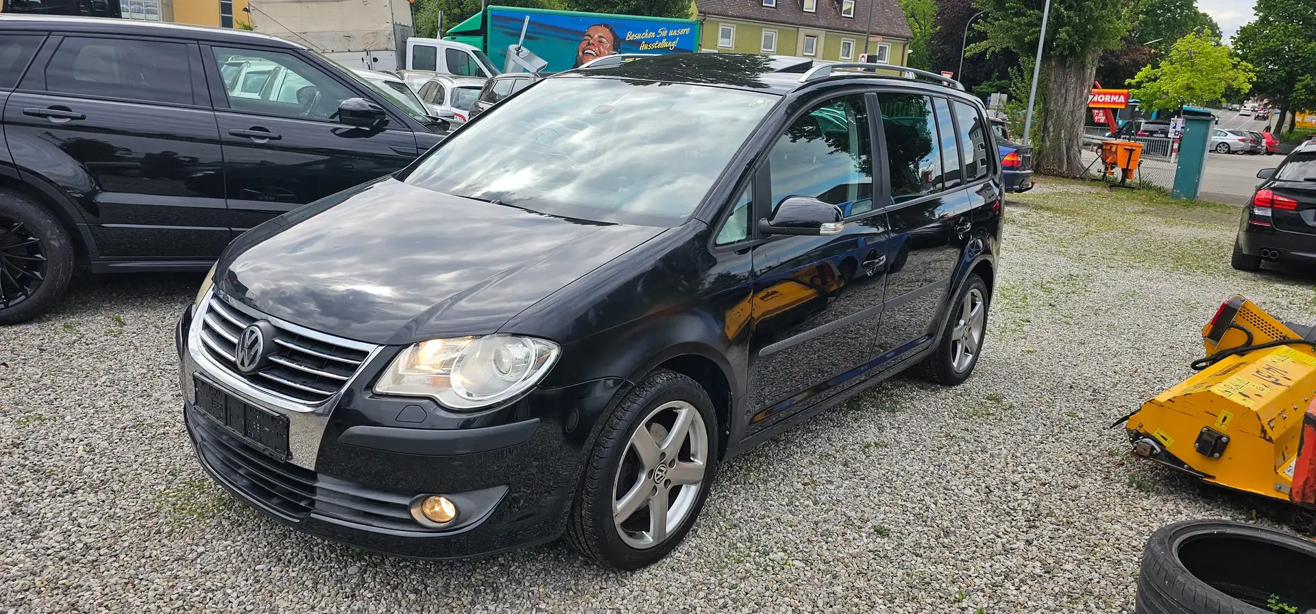 Volkswagen Touran Highline Sport-Avignon 2.0 TDI *7-SITZE*LEDER*NAVI Чёрный - 1