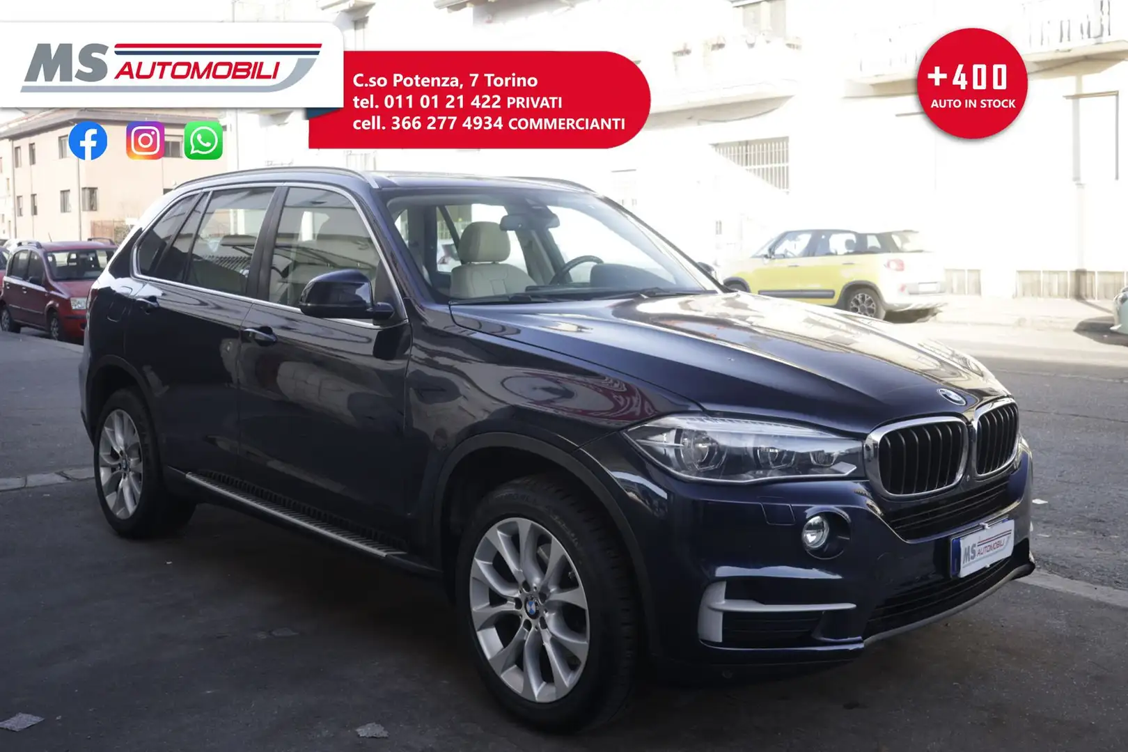 BMW X5 BMW X5 xDrive25d Business Unicoproprietario Blu/Azzurro - 1