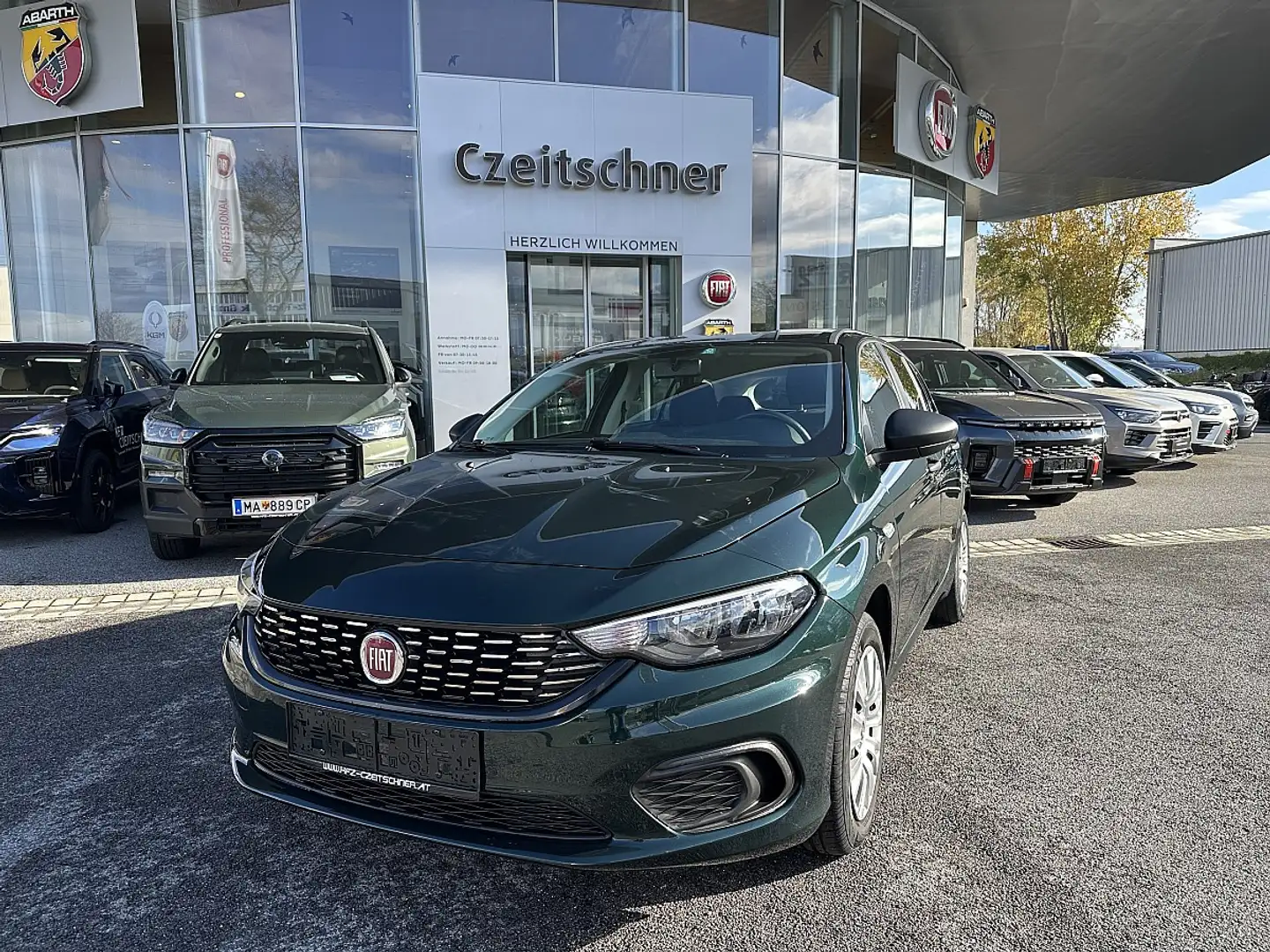 Fiat Tipo 1,4 16V 95 Pop Grün - 1