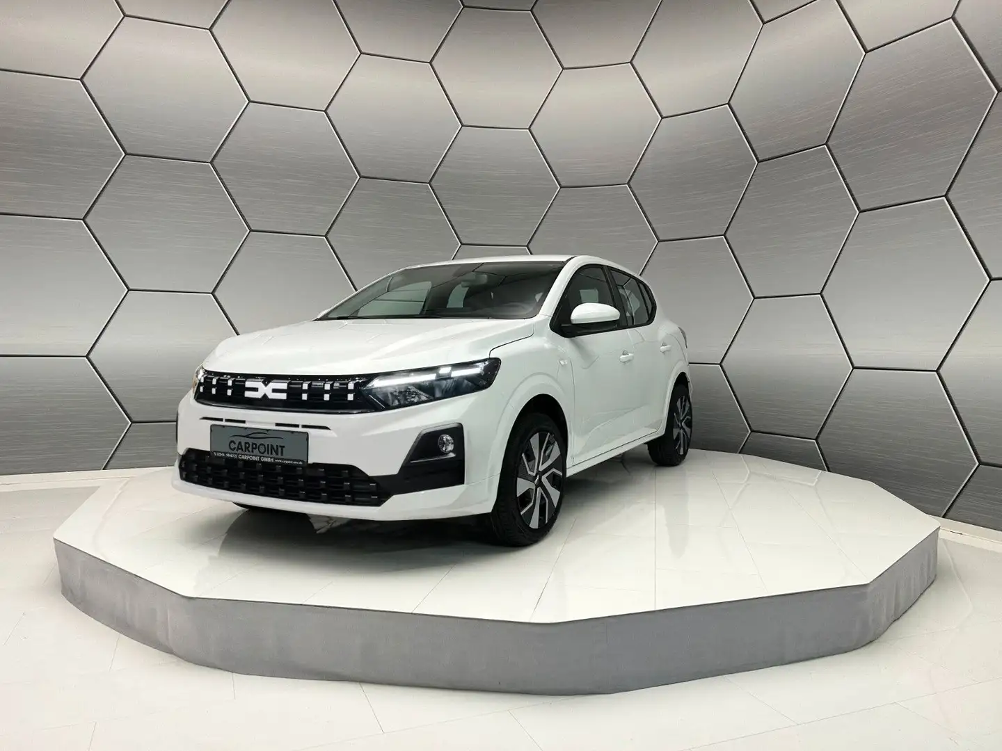 Dacia Sandero Expression ECO-G 120 Auto Klima PDC Fehér - 1