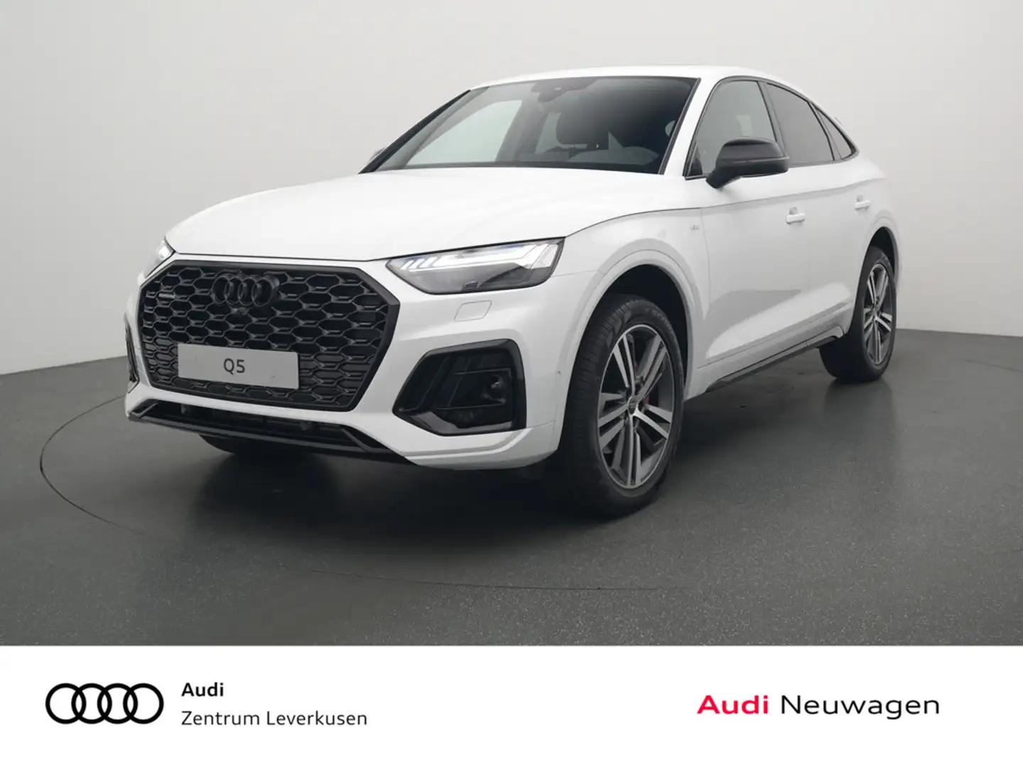Audi Q5 Sportback quattro S line ACC AHK PANO MATR Weiß - 1