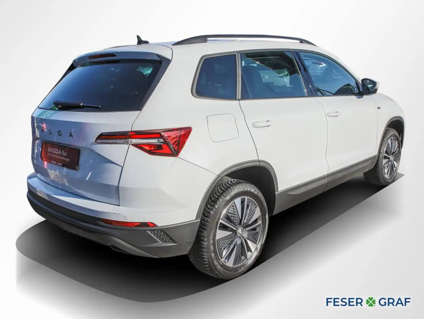 Skoda Karoq 1.0 TSI Tour AHK Matrix RüKa Smart Link. Weiß - 2
