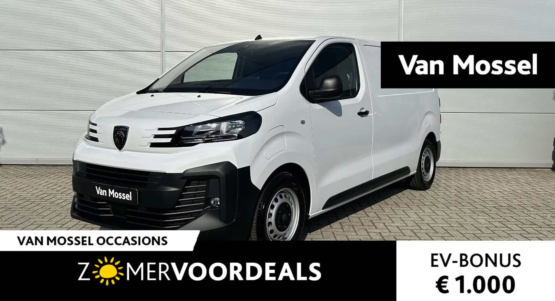 Peugeot e-Expert EV L2 75 kWh | Achteruitrijcamera | Navigatie | Ap Wit - 1