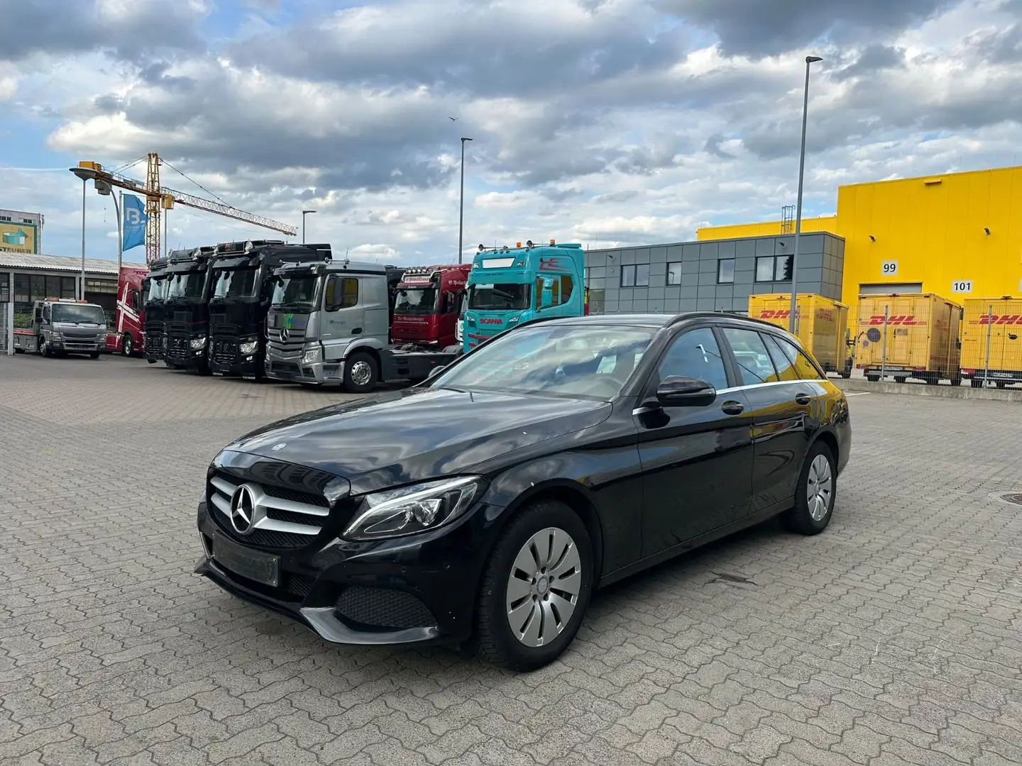 Mercedes-Benz C 200 d LED Navi Klimaauto. Noir - 2