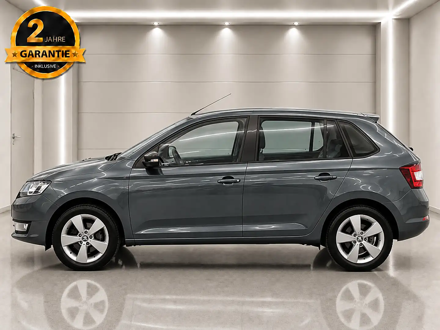 Skoda Rapid/Spaceback Rapid 1.2 TSI Sport Green tec*GARANTIE 24 MONATE* Grau - 2