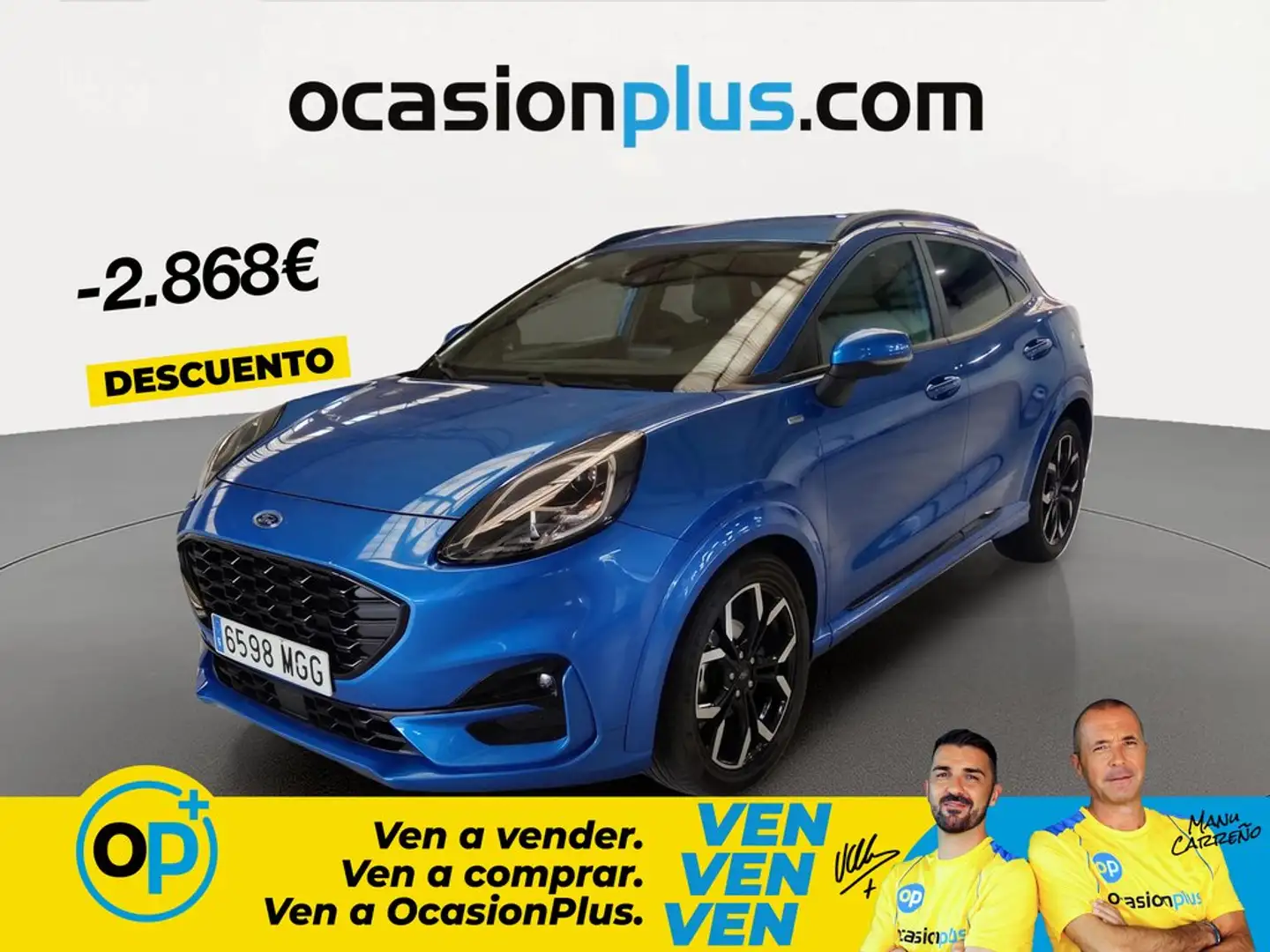 Ford Puma 1.0 EcoBoost MHEV ST-Line X 125 Azul - 1