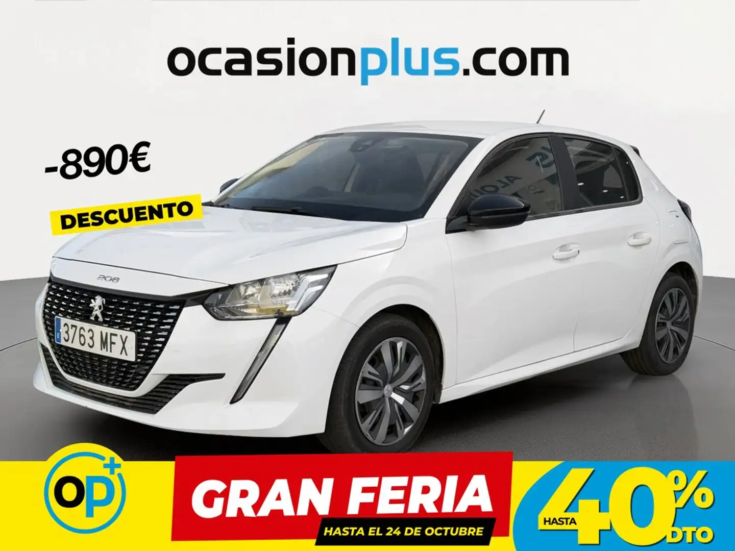 Peugeot 208 1.2 Puretech S&S Active Pack 100 Blanco - 1