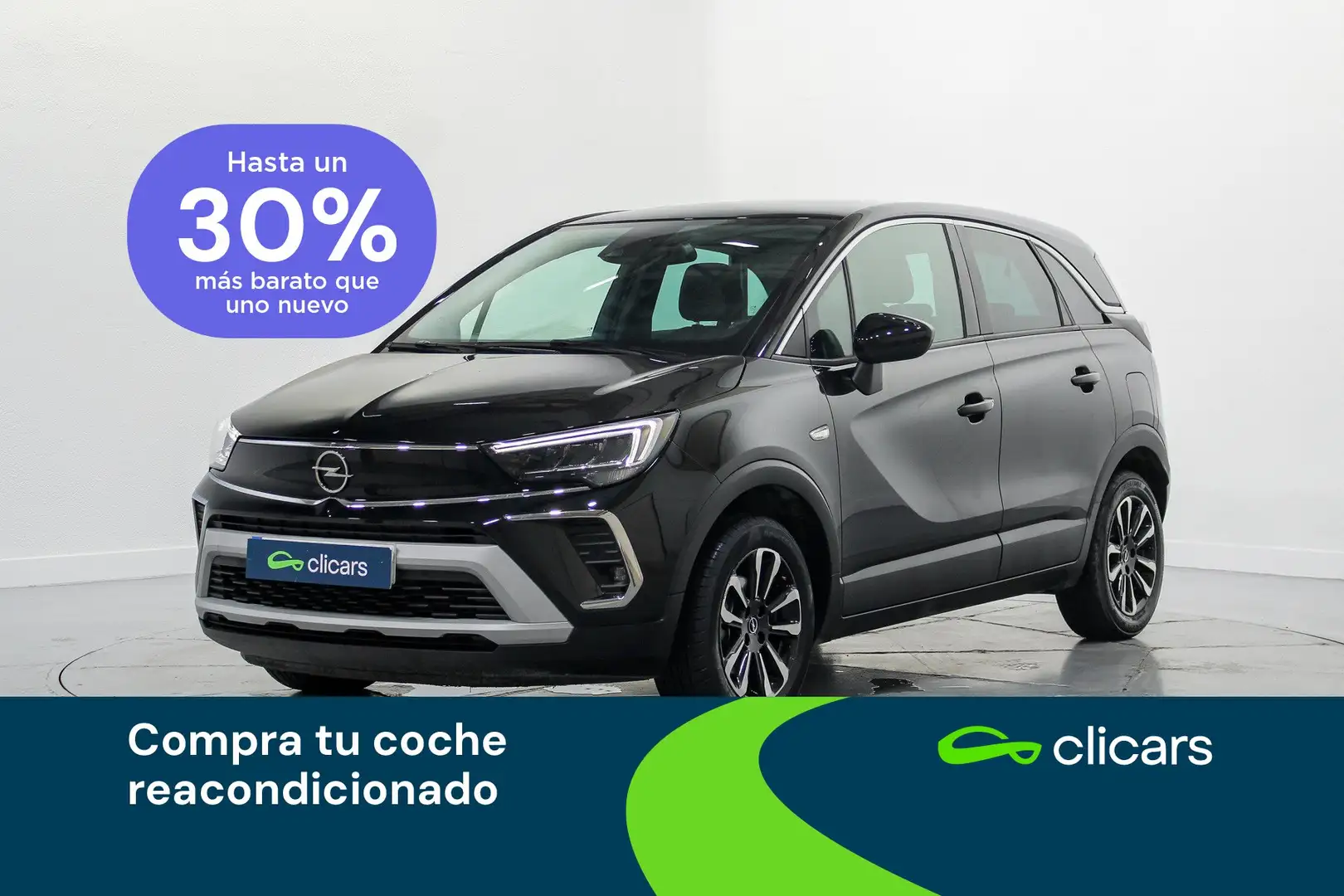 Opel Crossland 1.2 S&S Elegance Pack 110 Negro - 1