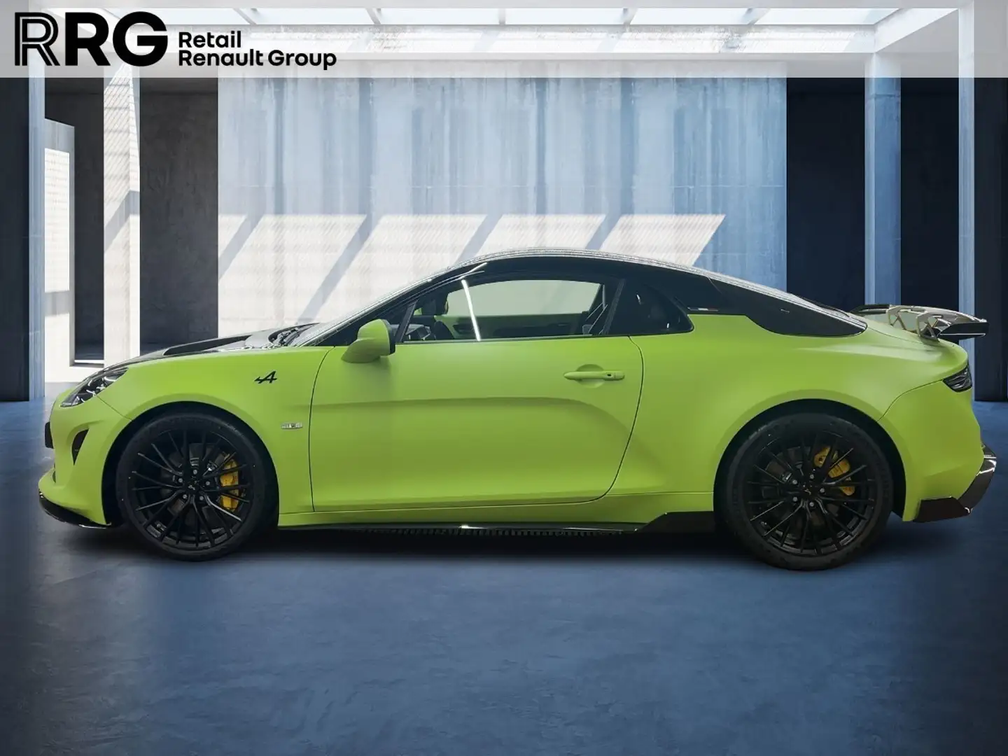 Alpine A110 R Turini/2 ABS Fahrerairbag ESP LED eFH Grün - 2