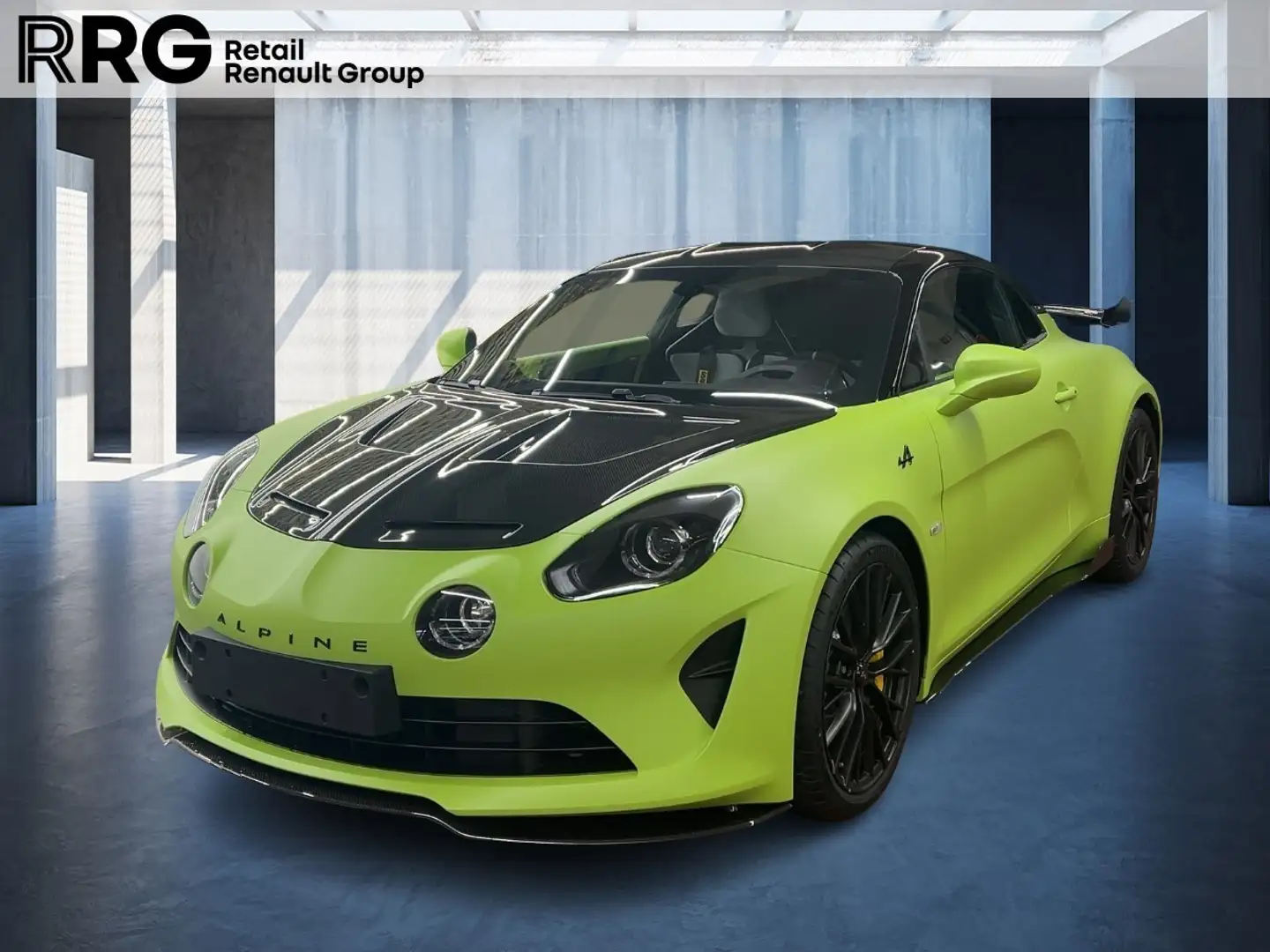 Alpine A110 R Turini/2 ABS Fahrerairbag ESP LED eFH Verde - 1