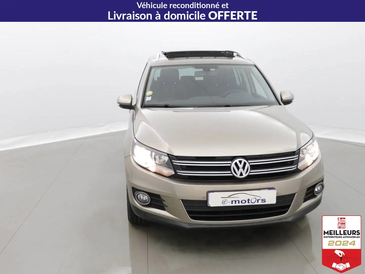 Volkswagen Tiguan 2.0 TDI 110 BlueMotion- Sportline Brun - 2