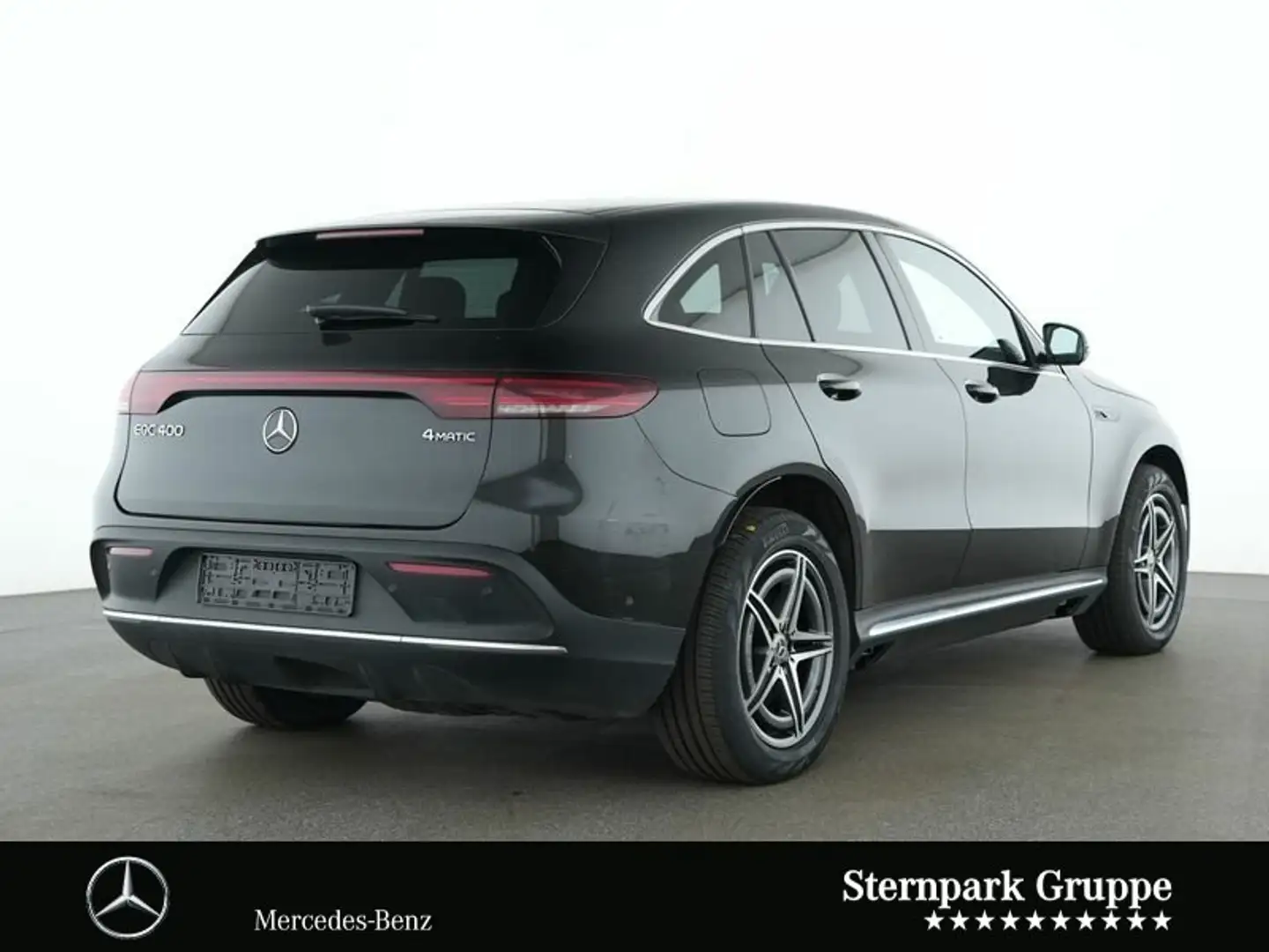 Mercedes-Benz EQC 400 EQC 400 4MATIC AMG+360+Distro+Schiebedach+AHK Navi Noir - 2