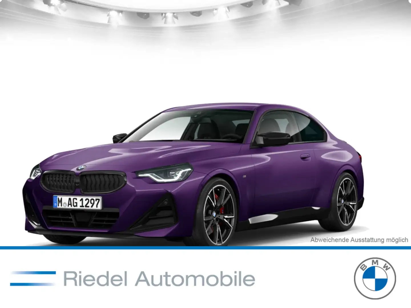 BMW 240 M240i xDrive Coupe M Sportpaket Pro*ACC*Navi* Rood - 1