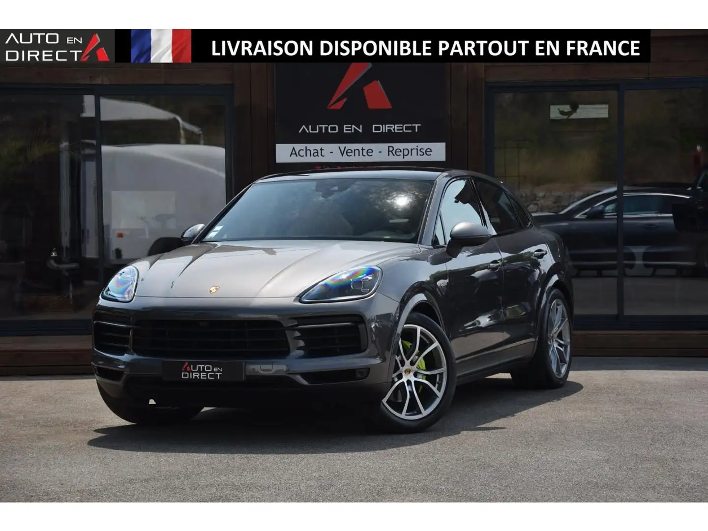 Porsche Cayenne Cayenne Coupé 3.0i V6 - 340 - BVA Tiptronic S COU Gris - 1