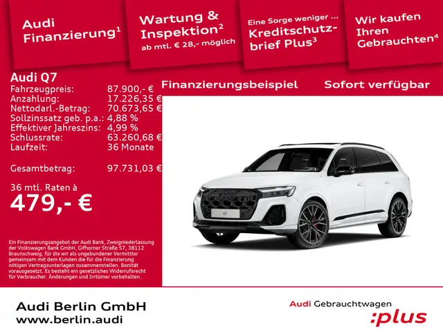 Audi Q7 S line 50 TDI quattro tiptronic