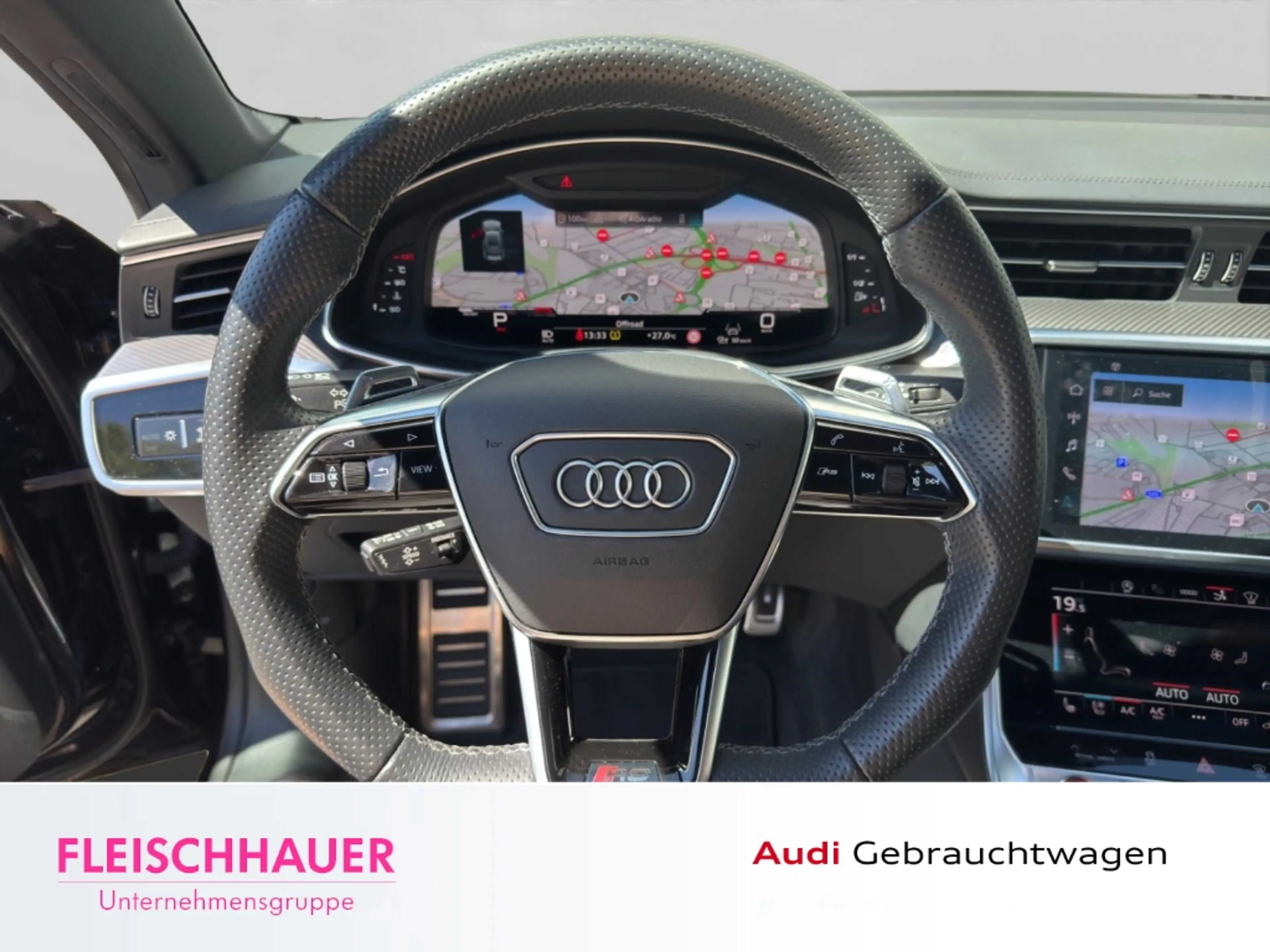 Audi RS7 4.0 TFSI quattro LED+360+PANO+HUD+ACC+RS-ABGAS+DYN — photo 11