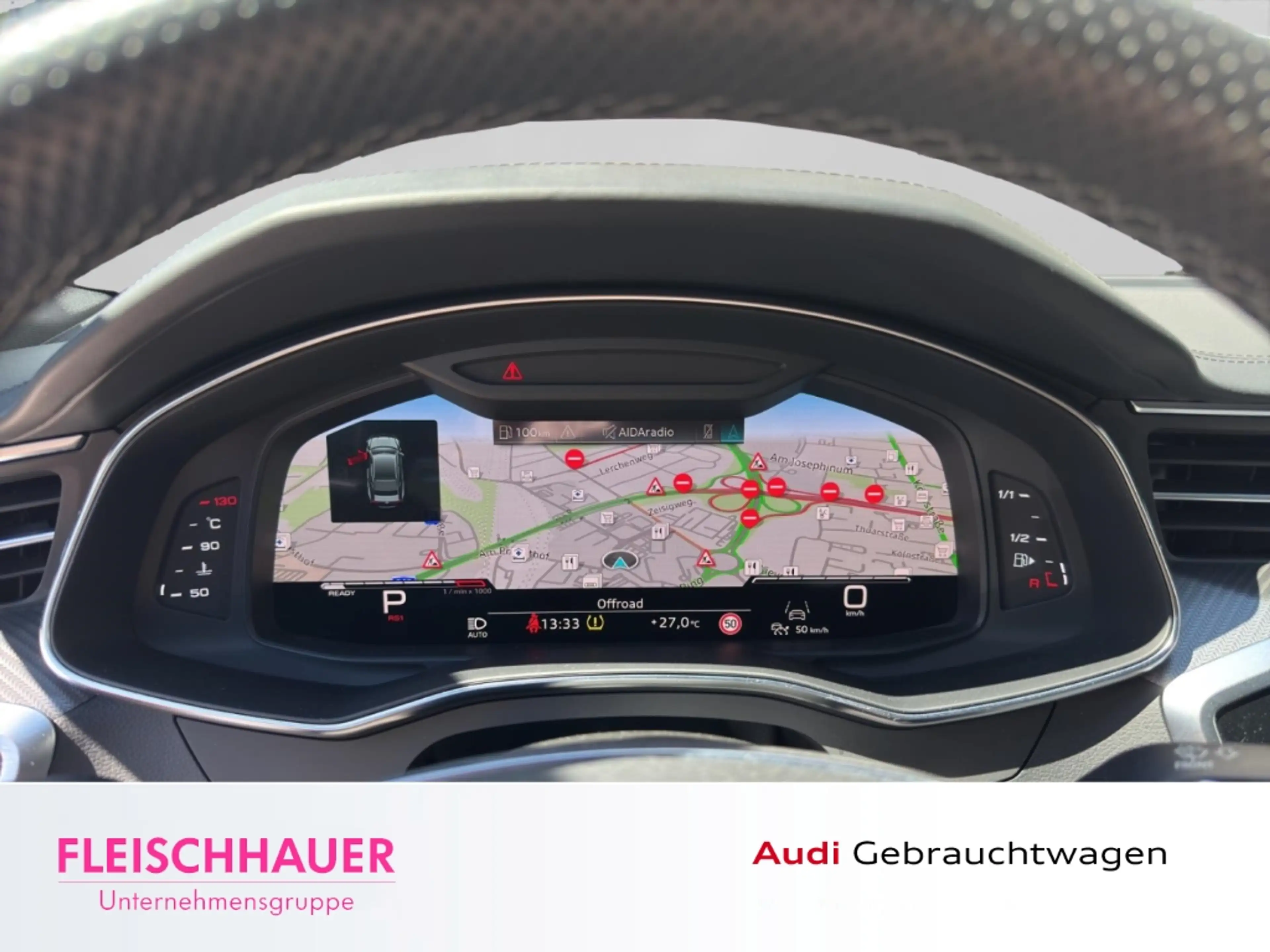 Audi RS7 4.0 TFSI quattro LED+360+PANO+HUD+ACC+RS-ABGAS+DYN — photo 12