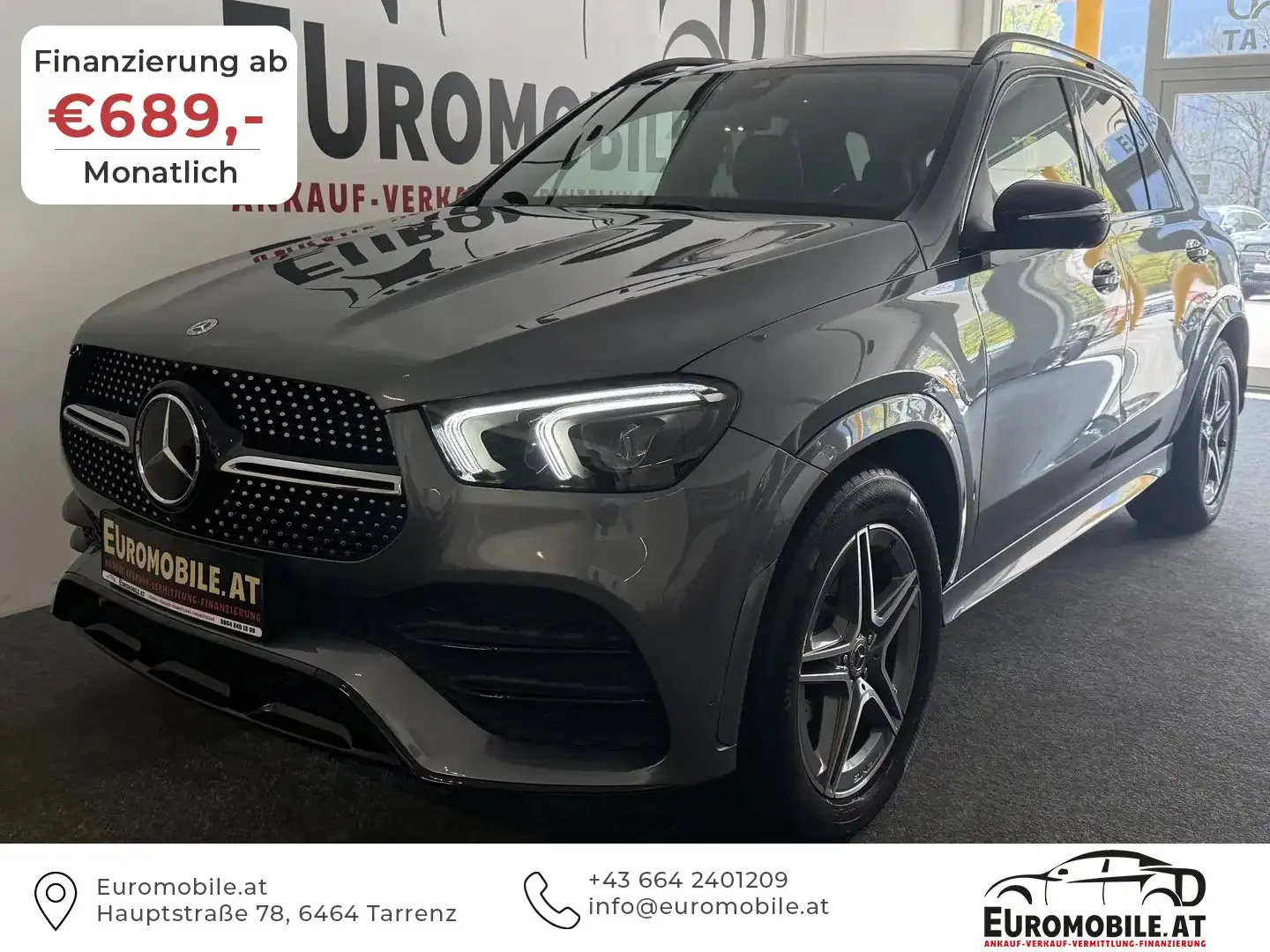 Mercedes-Benz GLE 300 d 4Matic AMG-LINE *NIGHT-P*AHK*360*LED*AMBIENTE* Grau - 1