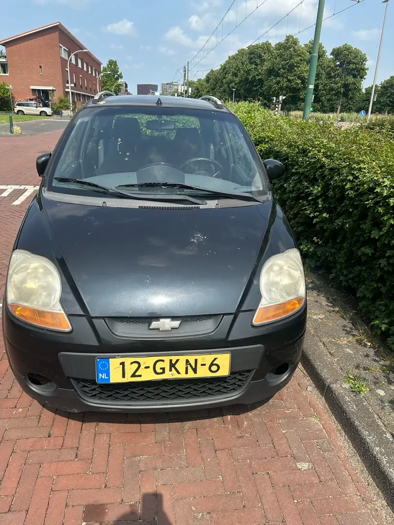 Chevrolet Matiz 0.8 benzine handgeschakeld zwart Zwart - 2