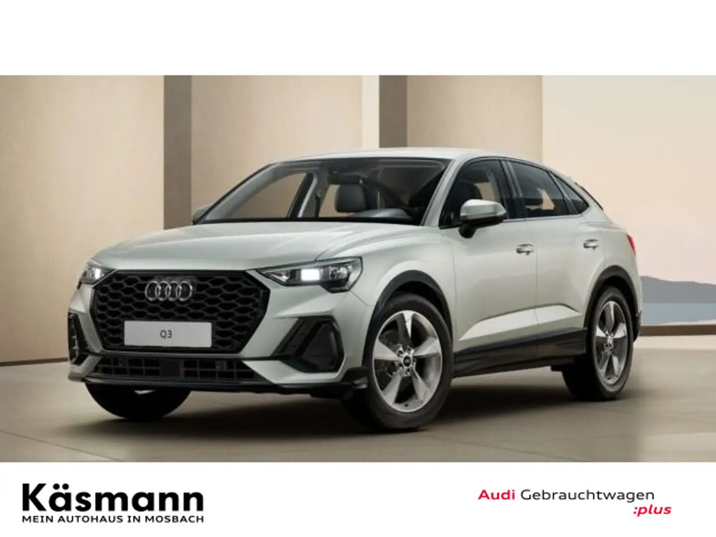 Audi Q3 35TFSI AHK LED NAV SHZ SPORTSITZE Silber - 2