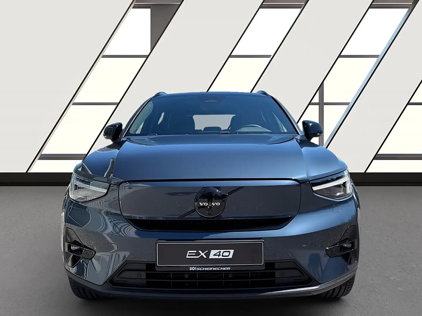 Volvo EX40 Single Motor Extended Range 82kWh Plus Blau - 2