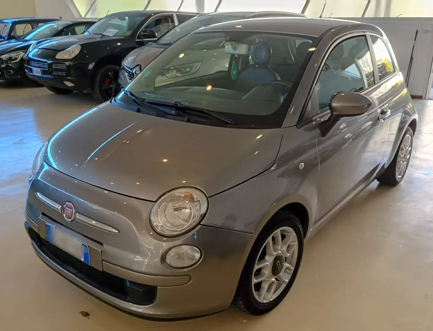 Fiat 500 1.2 Pop 69cv Gris - 1