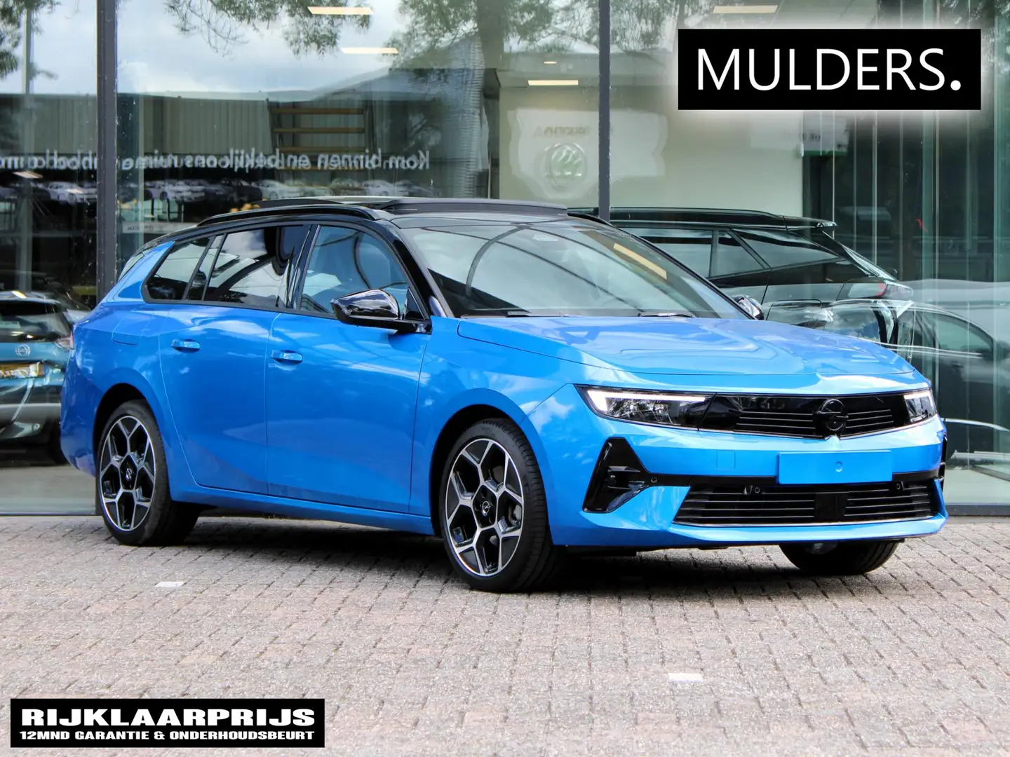 Opel Astra Sports Tourer 1.2 Turbo GS VOORRAAD KORTING Blauw - 1