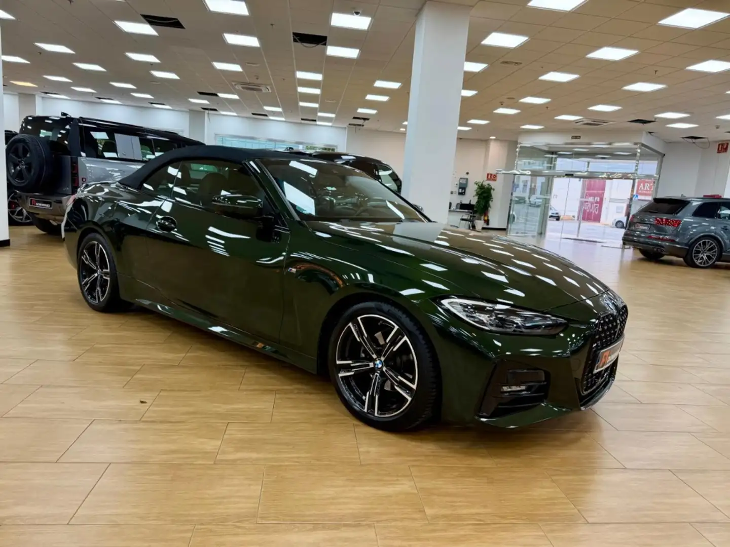BMW 420 420dA Cabrio Verde - 2