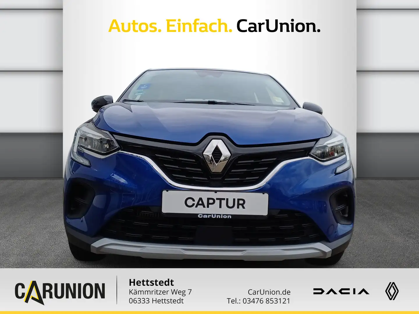 Renault Captur EQUILIBRE TCe 140 Navi+Winter-Paket Blauw - 2