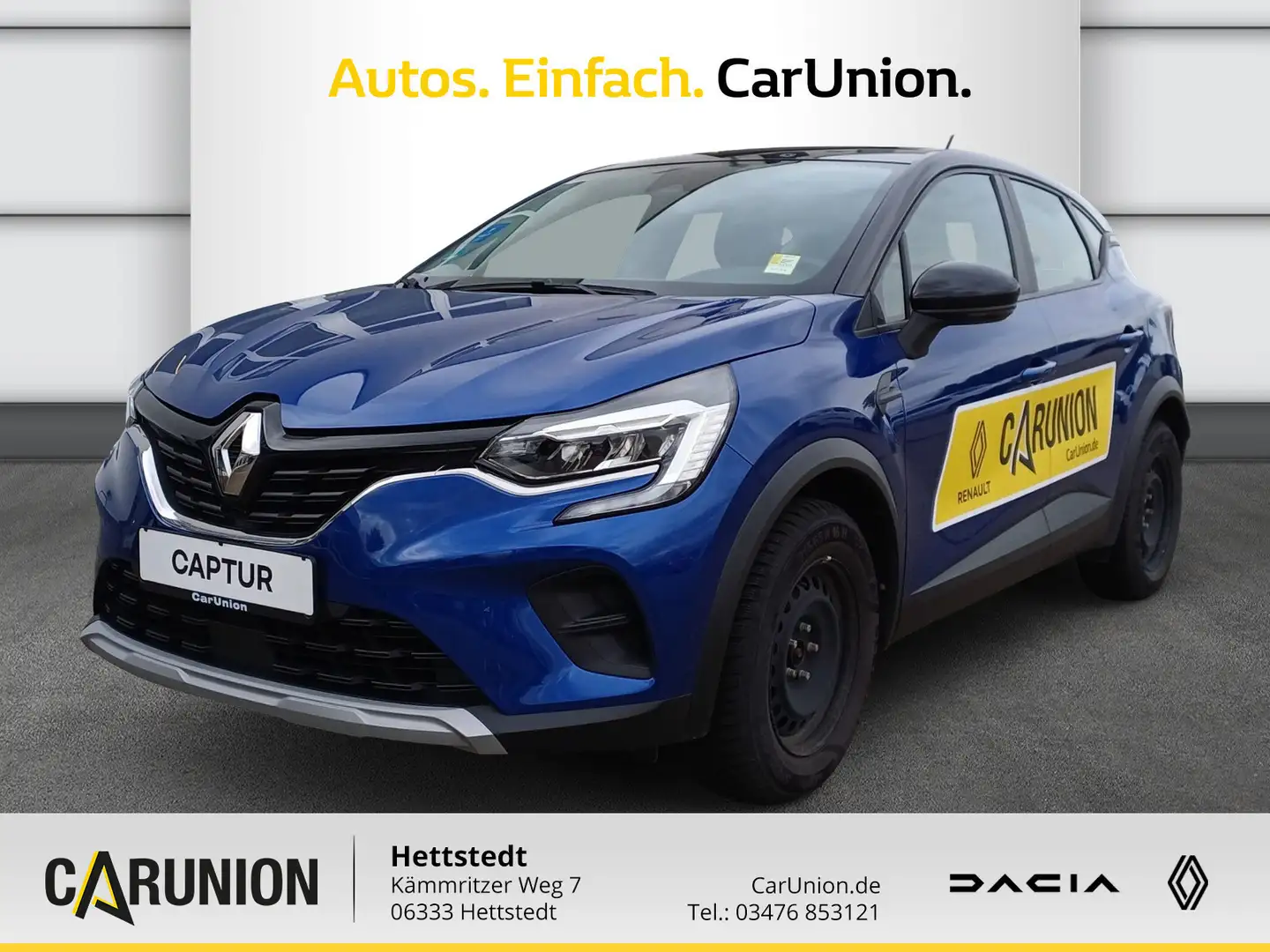 Renault Captur EQUILIBRE TCe 140 Navi+Winter-Paket Blau - 1