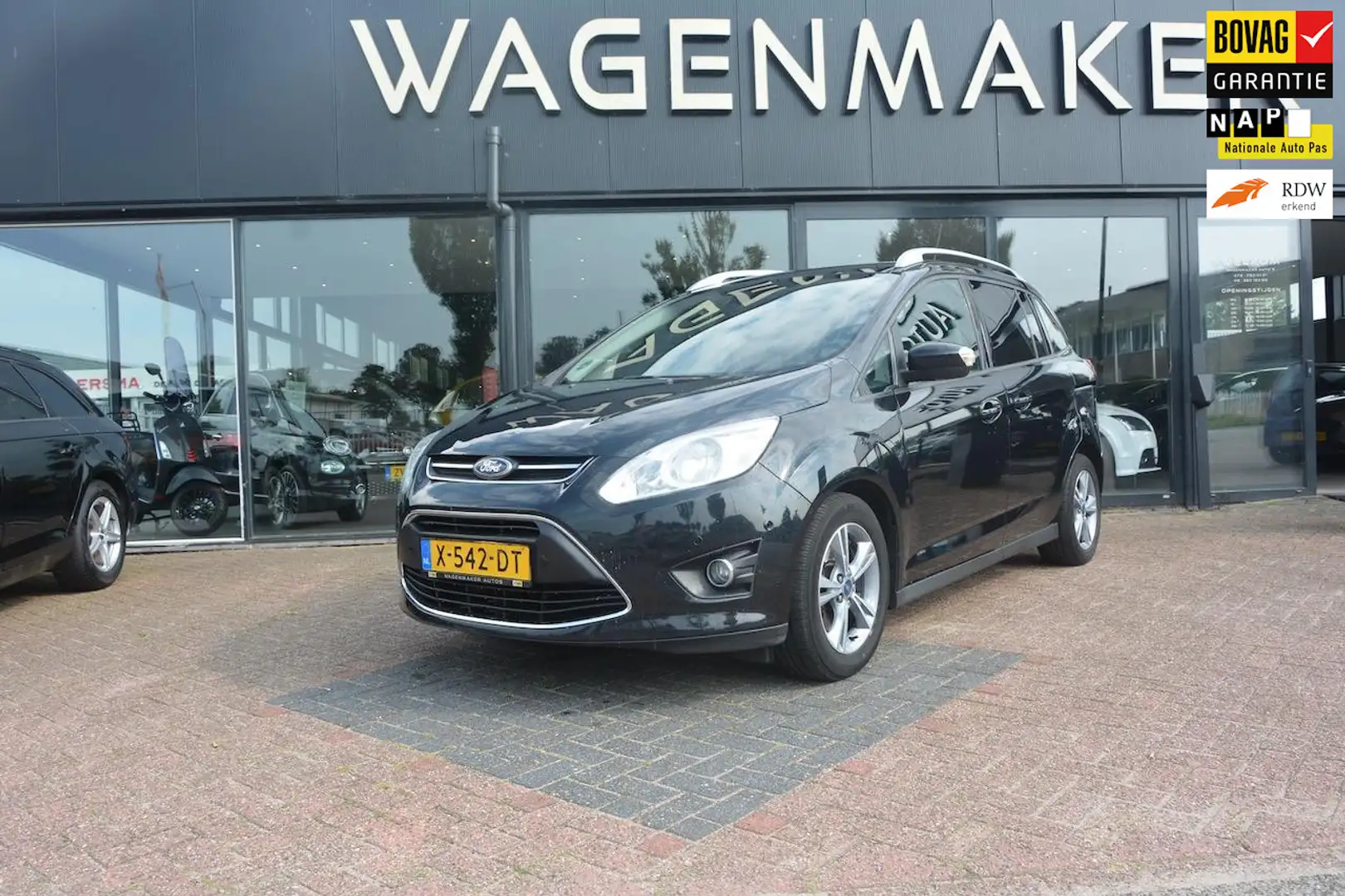 Ford Grand C-Max 1.0 Ambiente Clima|Stoelvw|DealerOH! Noir - 1