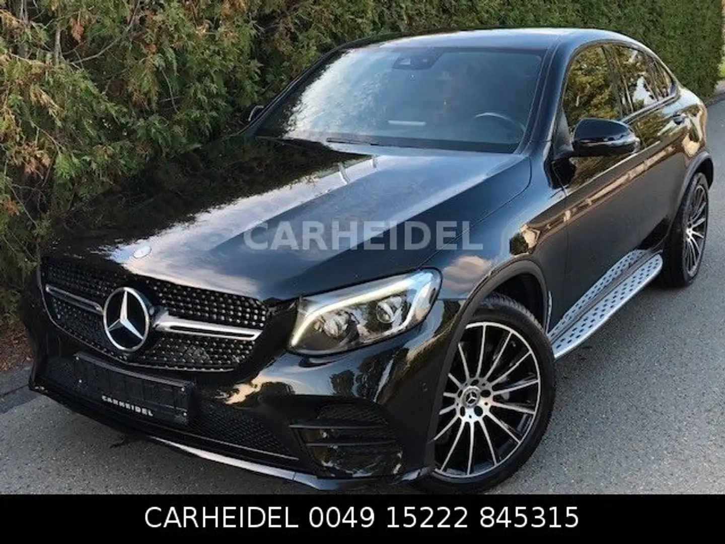 Mercedes-Benz GLC 350 d 4M COUPE AMG SPORT NIGHT AHK 360CAM Noir - 2