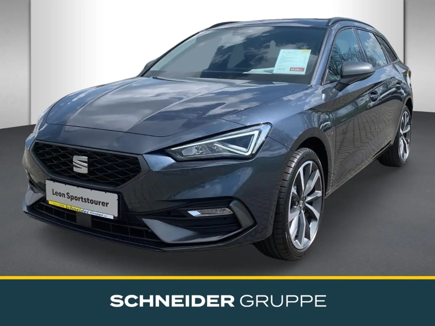 SEAT Leon Sportstourer 1.4 e-Hybrid FR TYP2+NAVI+DAB+ Grau - 1