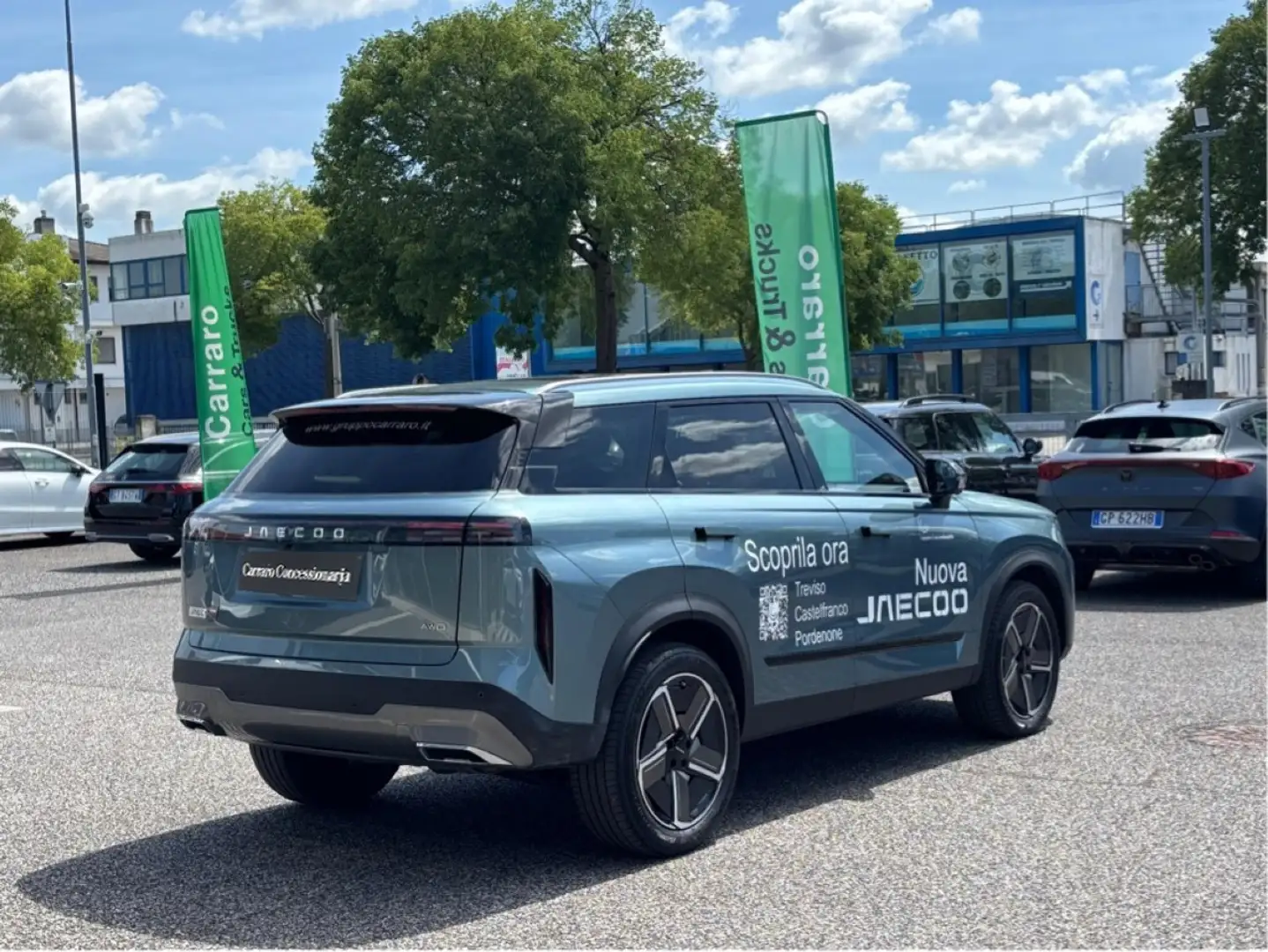Jaecoo J7 1.6 TGDI - Trazione AWD 7DCT Exclusive (4WD) 2024 Verde - 2