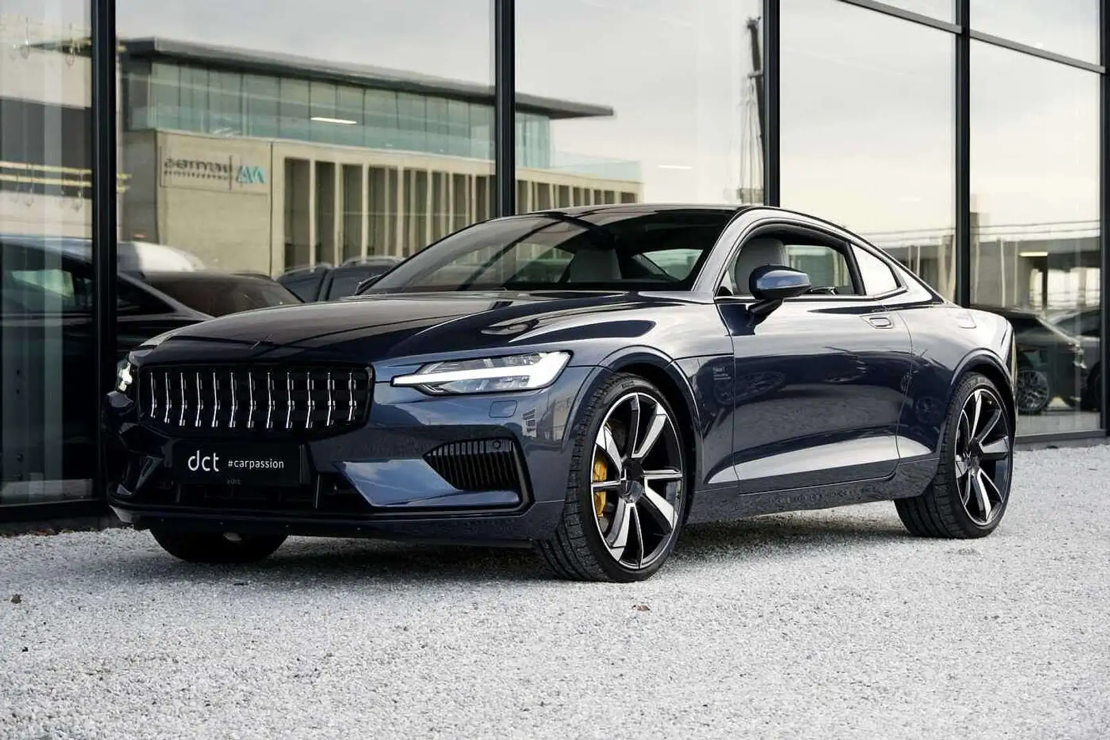 Polestar 1 ONE of 1500 B\u0026W HUD Carbon 360 PPF Bleu - 1
