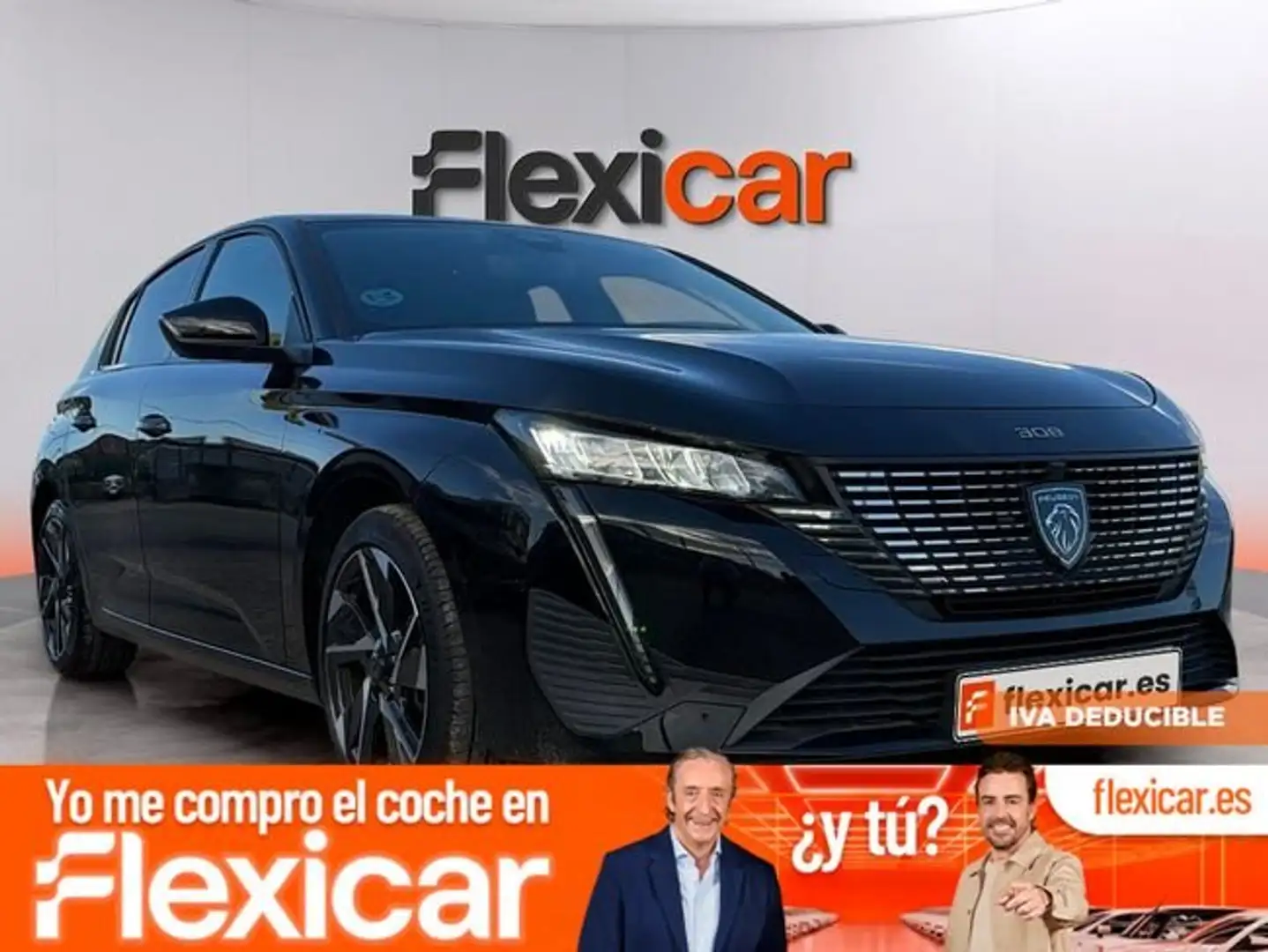 Peugeot 308 1.2 PureTech S&S Allure 130 Negro - 1