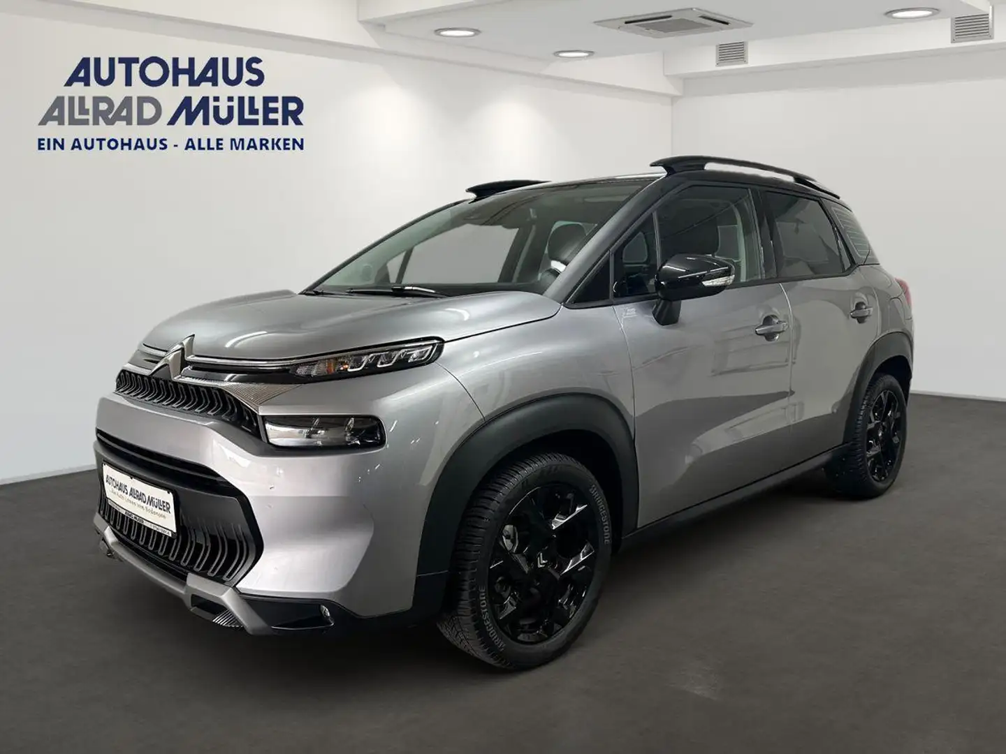 Citroen C3 Aircross Max 1.2 12V e-THP PT 110 NAVI+CAM+DAB Grau - 1
