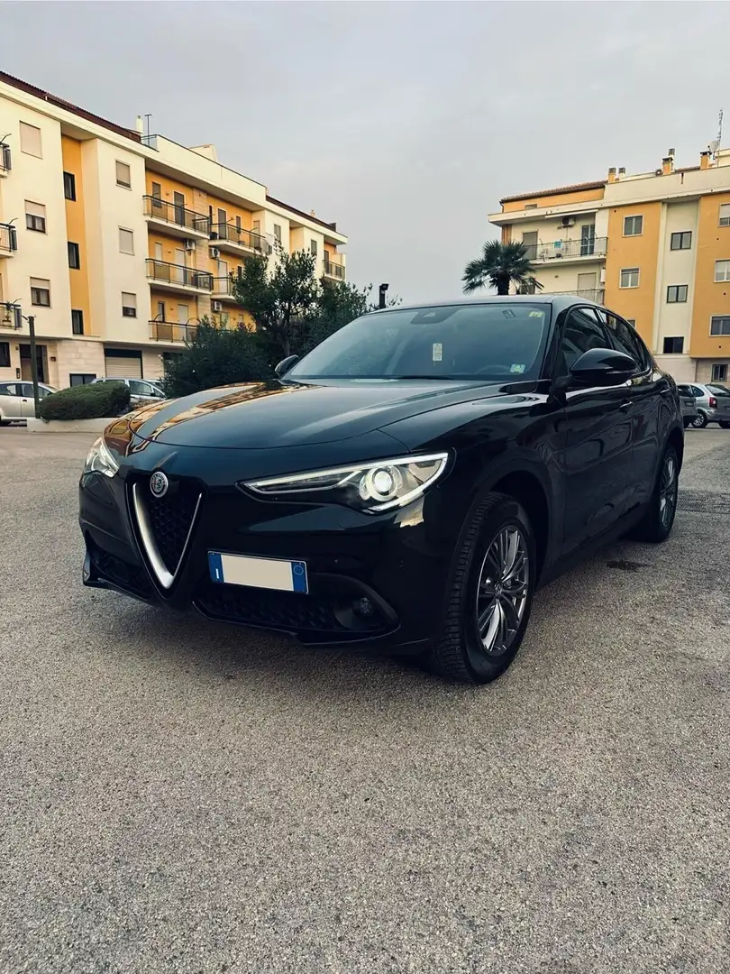 Alfa Romeo Stelvio 2.2 Turbodiesel 210 CV AT8 Q4 Super Nero - 1