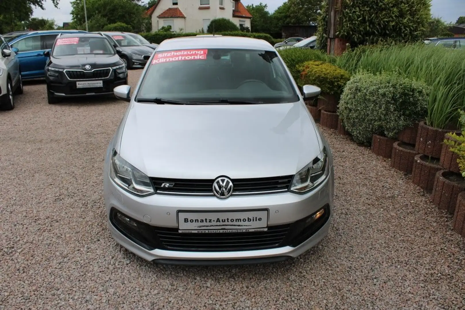 Volkswagen Polo 1.2 TSI Highline R-Line *Klimatr,Sitzhzg,PDC Zilver - 2