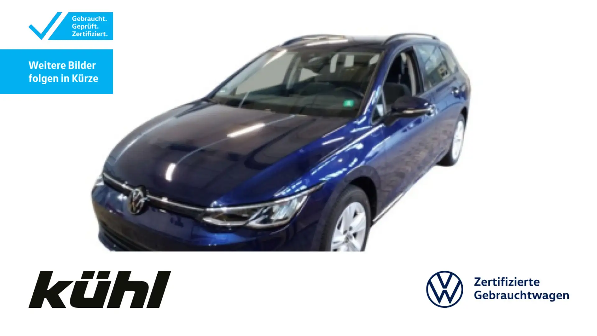 Volkswagen Golf Variant Golf 8 VIII Variant 1.0 TSI Life LED ACC Standhz Blau - 1