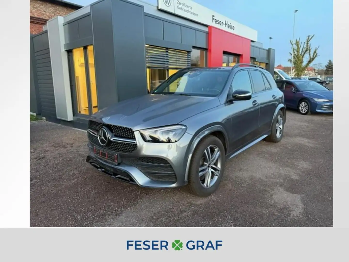 Mercedes-Benz GLE 350 de AMG Line 4Matic 360/Airmatic/AHK/Assist.-Paket Grau - 1