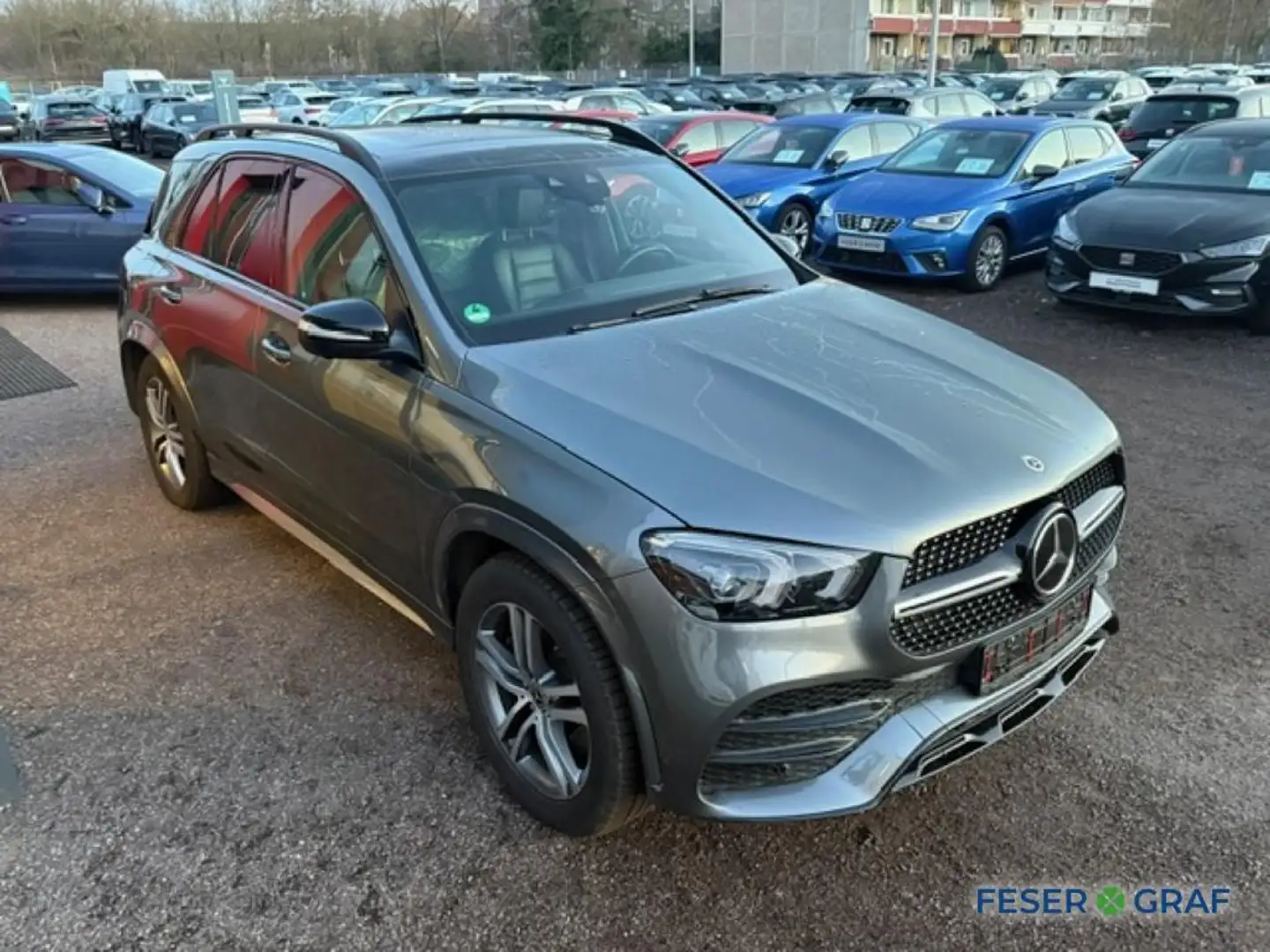 Mercedes-Benz GLE 350 de AMG Line 4Matic 360/Airmatic/AHK/Assist.-Paket Grau - 2