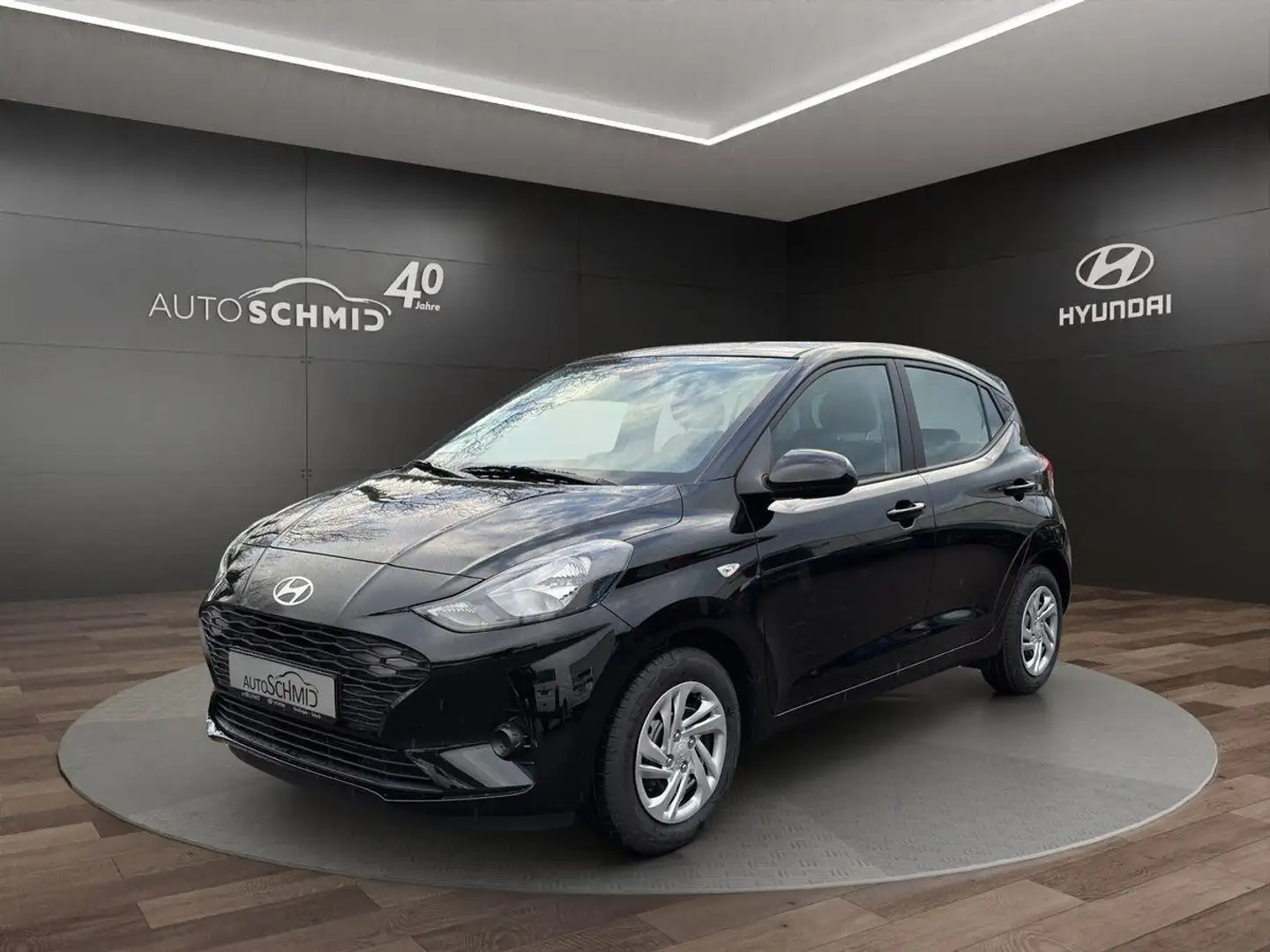 Hyundai i10 Select Klima Navi App-Con. 5 Jahre Garantie Schwarz - 1
