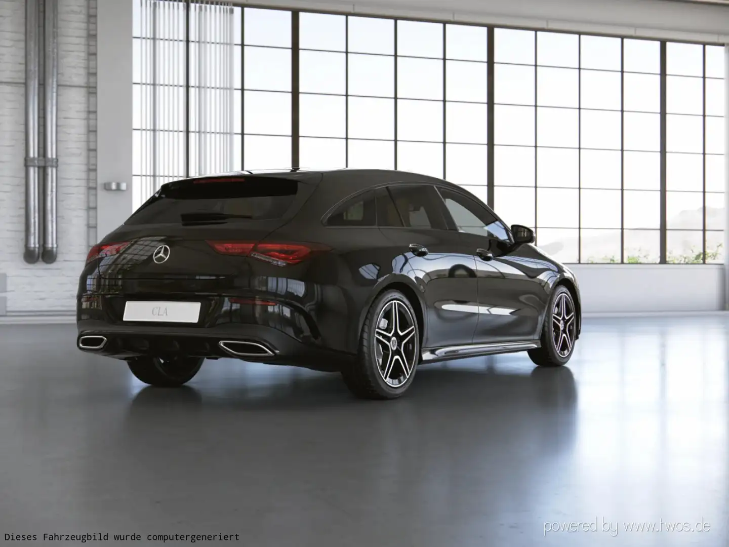 Mercedes-Benz CLA 220 CLA 220 d Shooting Brake *AMG*NIGHT*360°KAM*PANO* Schwarz - 2