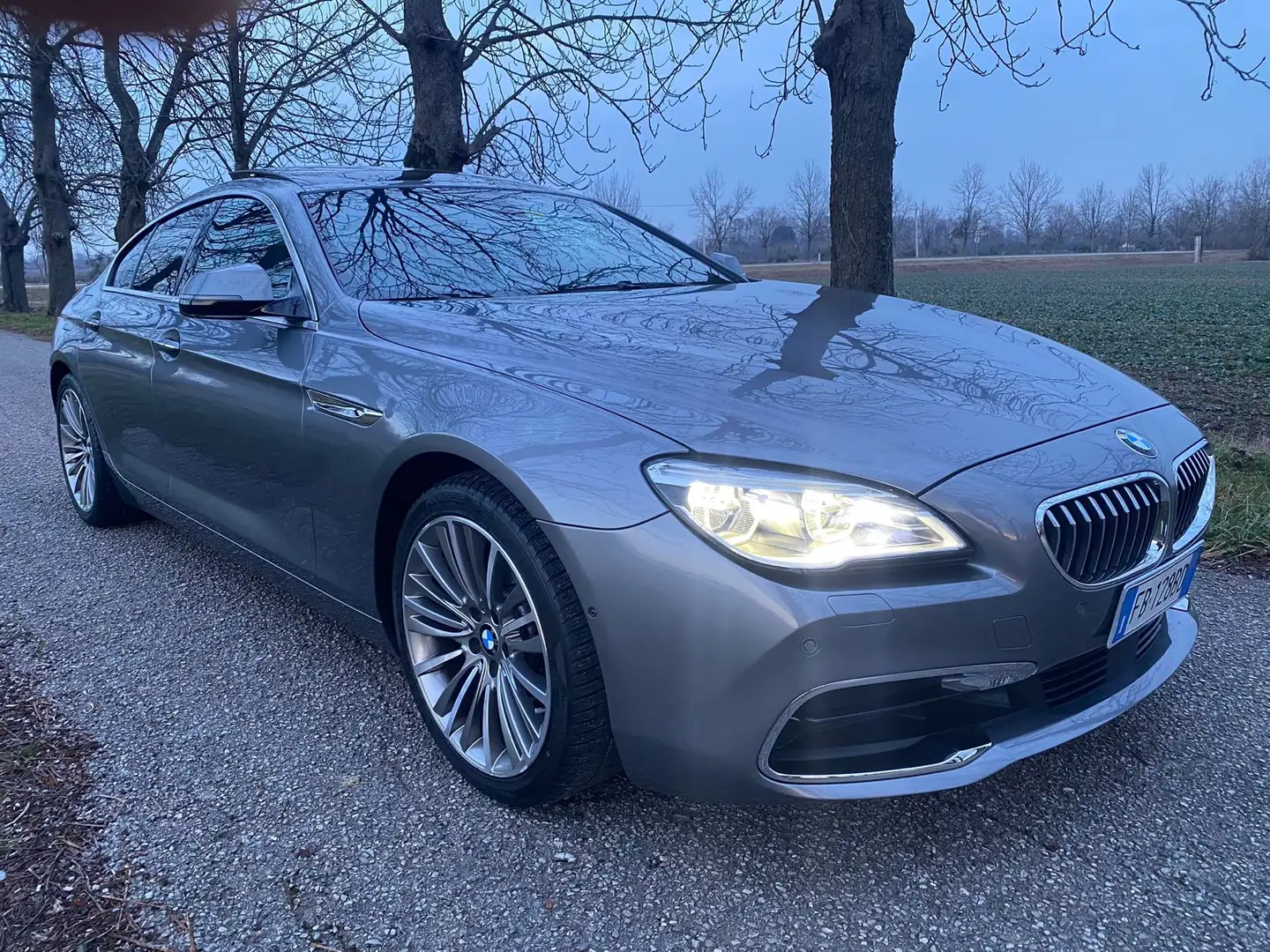 BMW 640 640d Coupe Gri - 1