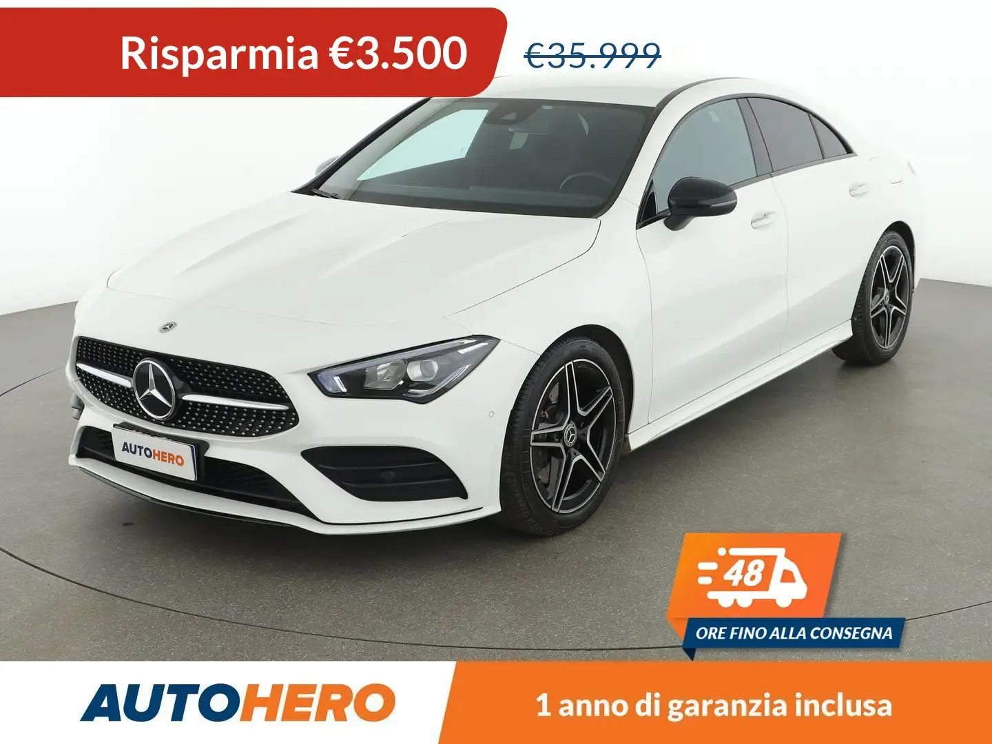 Mercedes-Benz CLA 200 CLA 200 d Premium Automatic Bianco - 1