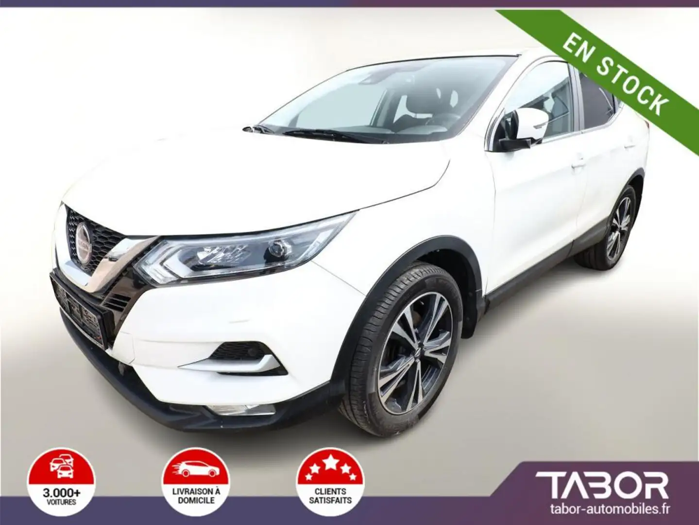 Nissan Qashqai 1.3 DIG-T 160 DCT N-Connecta LED Blanc - 1