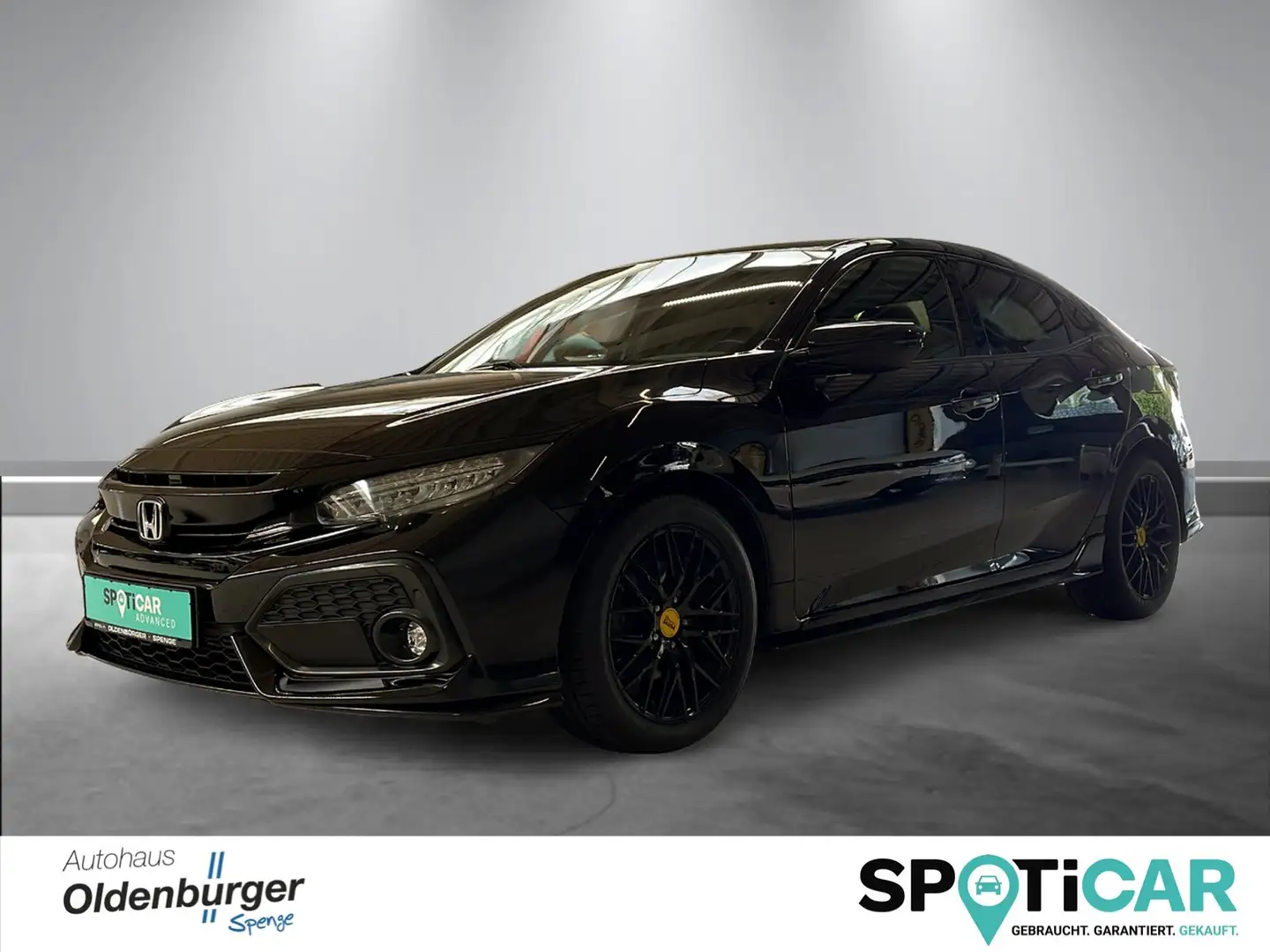 Honda Civic 1.5 Sport inkl. Navi / ACC / Kamera Zwart - 1