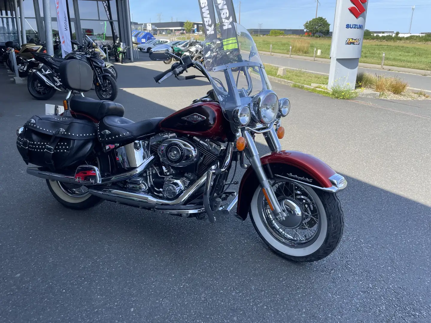 Harley-Davidson Heritage Rosso - 1